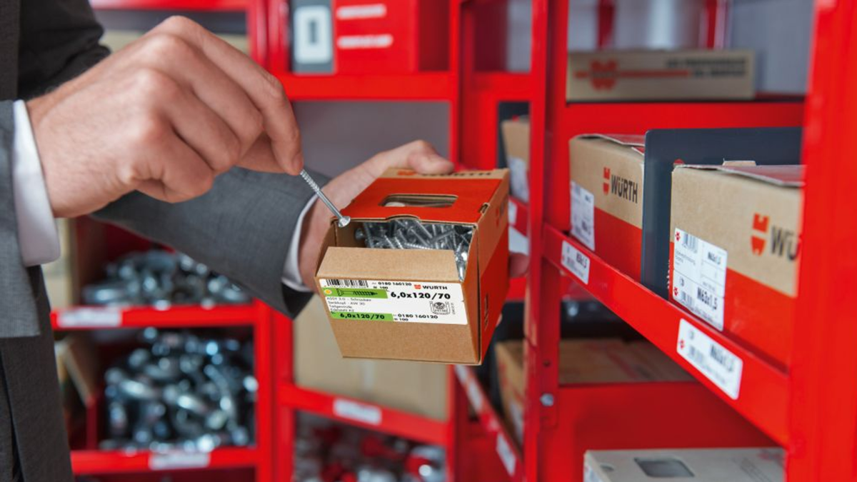 Würth Industrie Service bağlantı elemanları yelpazesi