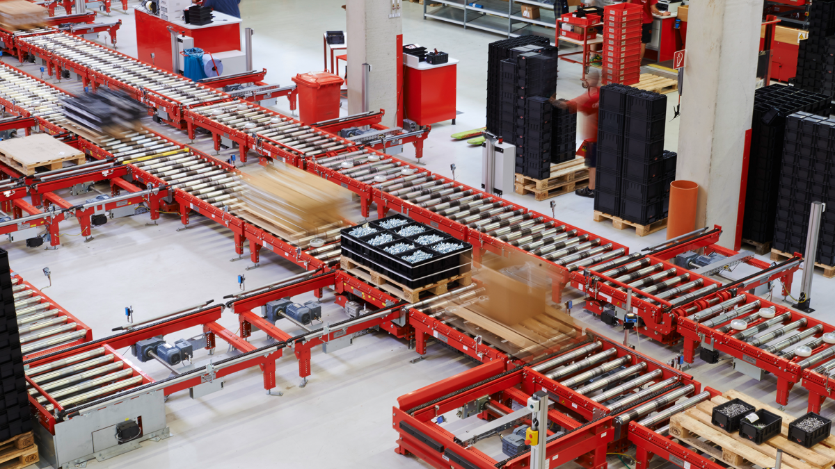 Logistics of Würth Industrie Service