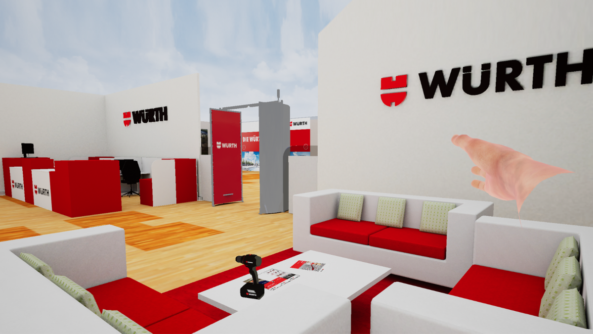 Sanal showroom Würth Industrie Service